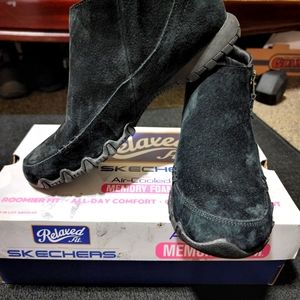 Skechers Biker Booties 9.5